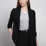 BlackPearll Shawl Collar Tailored Blazer | Elegant Women's Formal & Smart Casual Blazer