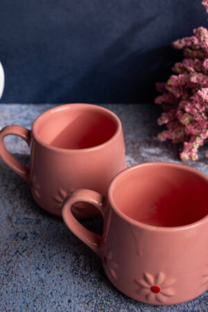 Daisy day Mugs- Set Of 2