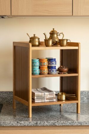 Compact 3-Tier Kitchen Countertop Organizer Rack