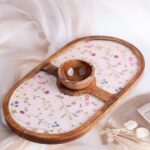 Blossom Breeze Wooden Platter