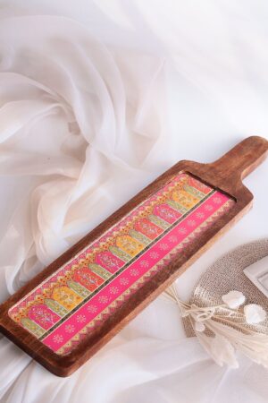 Boho Bazar Wooden Platter