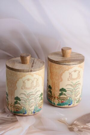Golden Durbar Jars