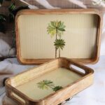 Eden Bloom Wooden Tray