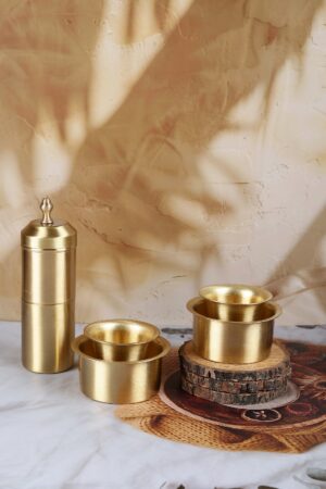 Brass Filter Coffee Set
