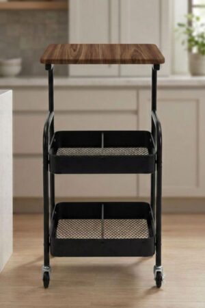 3-Tier Mobile Utility Trolley