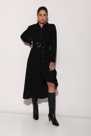 Black Shirt Dress