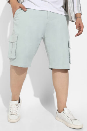 Sage Green Cargo Shorts