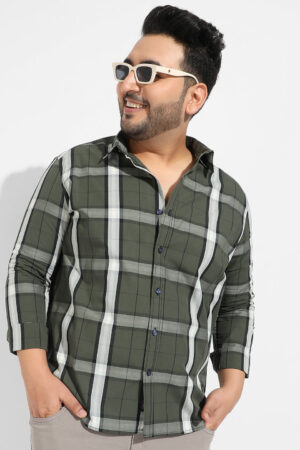 Tartan Plaid Dark Green Shirt
