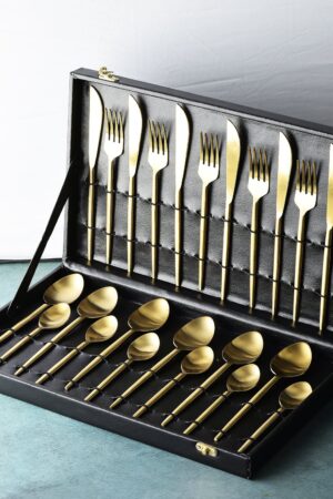 Aurora Luxe Cutlery Set of 24