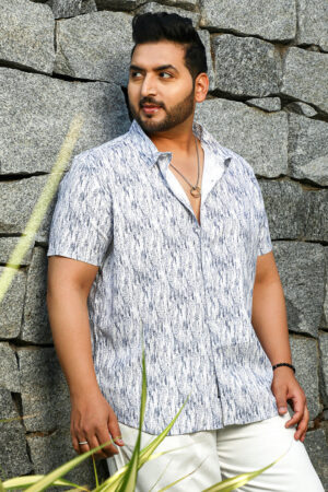 Contrast Grazed Shirt