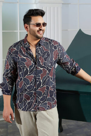 Speckled-Foliage Regular Shirt