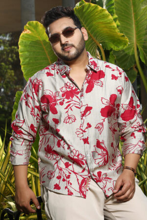 Freesia-Imprint Shirt