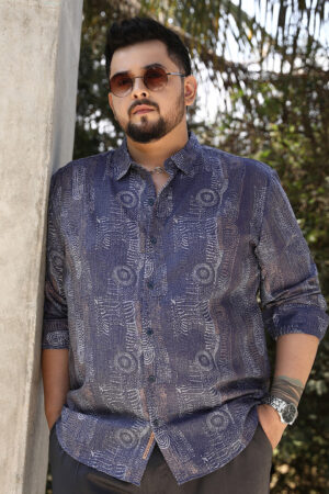 Thread-Imprint Shirt