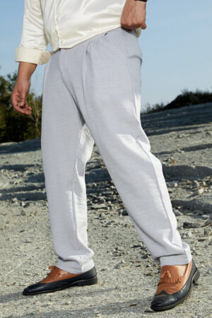 Pleated Tailored Trousers