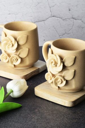 Desert Bloom Mugs- Set of 2