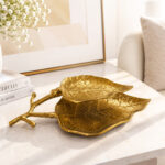 Verdant Luxe Double Leaf Platter