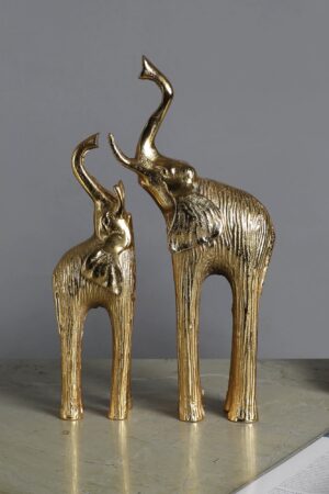 Elmer Trumpeting Elephant Set of 2
