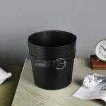 Noire Black Paper Basket