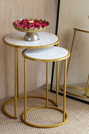 Kyoto Round Nesting Table Set of 2
