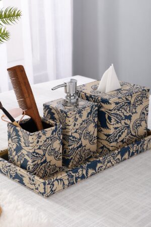 Sage Floral Printed Bathroom Set