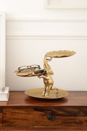 Regal Elephant Two Tier Accent Tray
