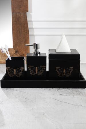 Zahara Butterfly Bathroom Set