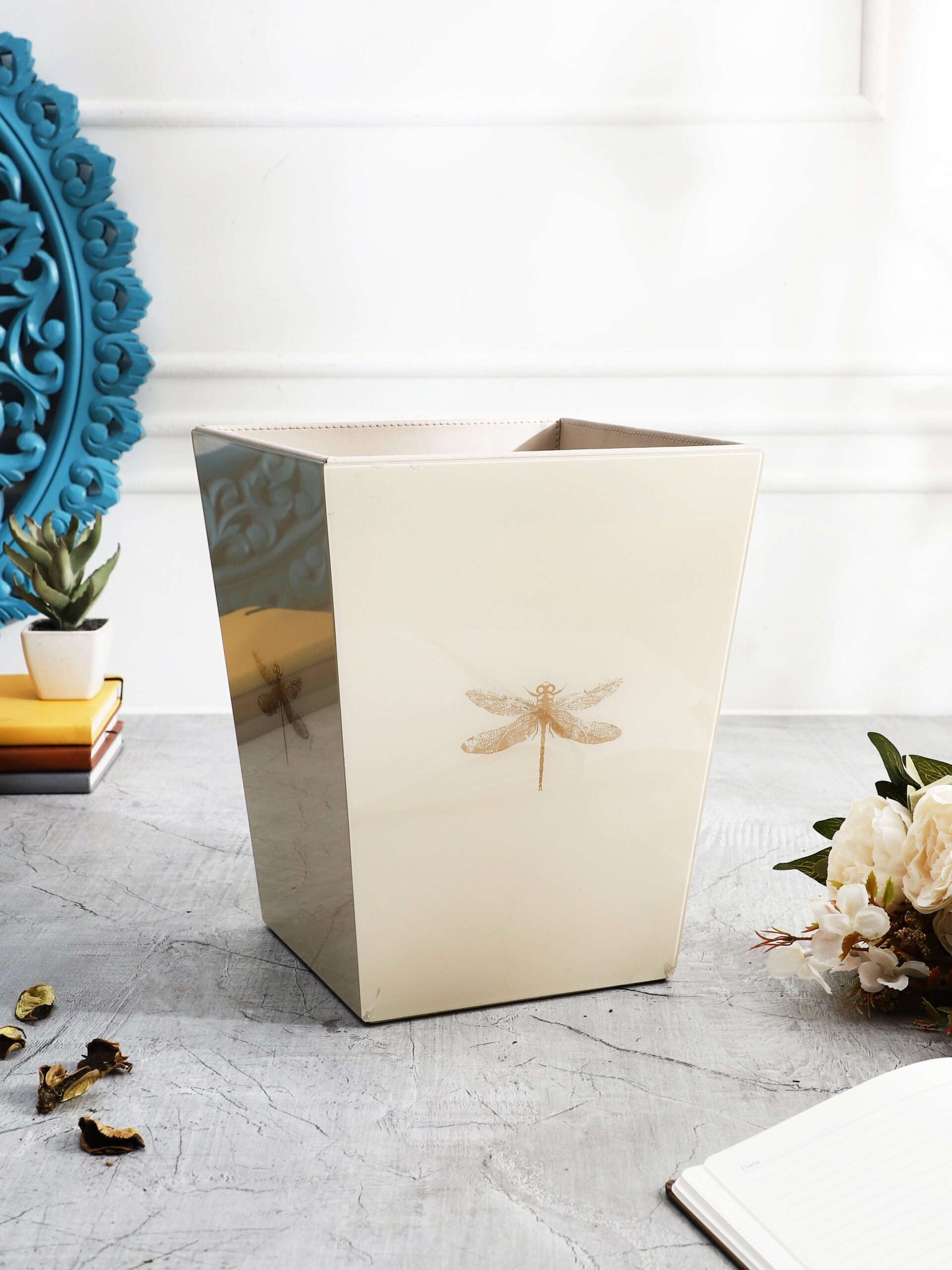 Azalea Dragonfly Paper Basket