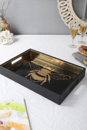 Aster Bumble Bee Rectangle Tray
