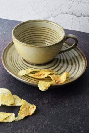 Linen Ripple Snack Set of 2