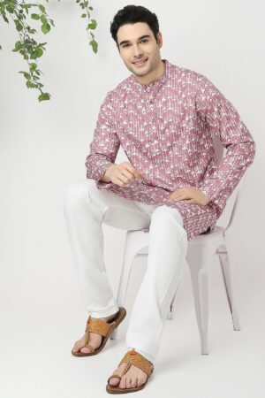 Regular Fit Printed Kurta