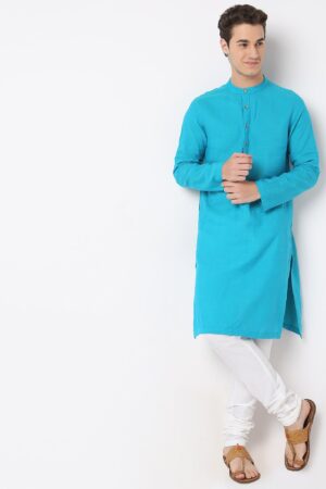 Regular Fit Structured Kurta