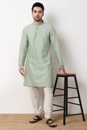 Jacquard Long Kurta