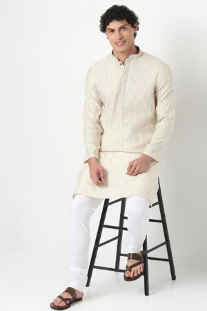 Jacquard Long Kurta