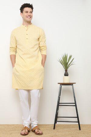 Straight Fit Printed Long Kurta