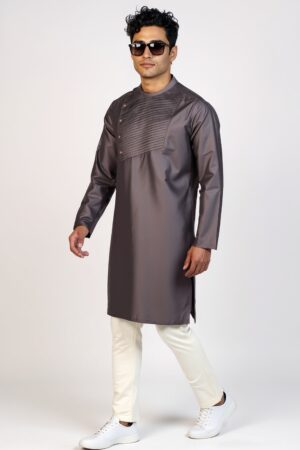 Pintuck Long Kurta