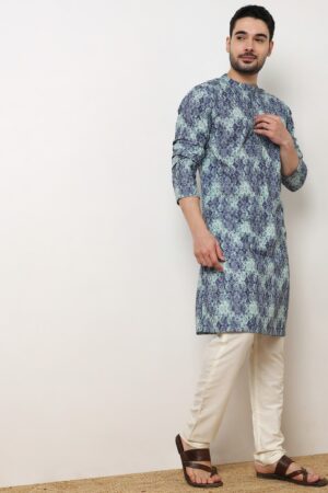 Digi Schiffli Long Kurta