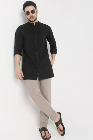 Regular Fit Solid Kurta
