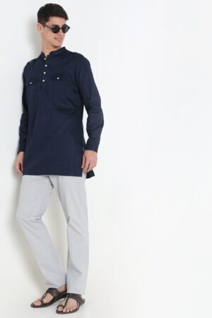 Regular Fit Solid Kurta