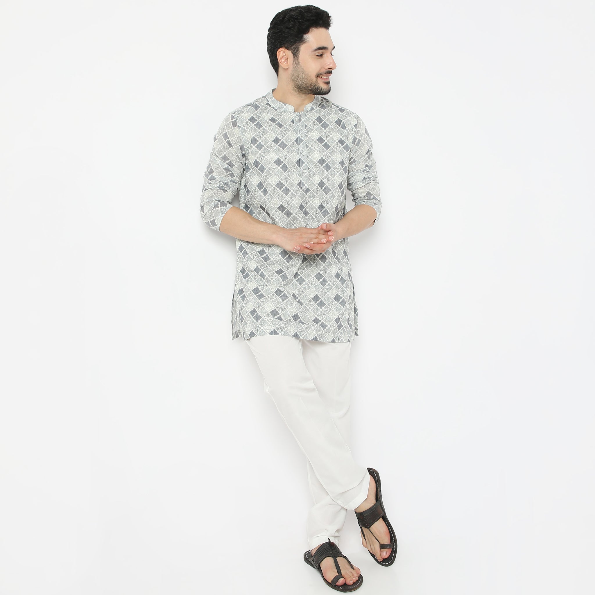 Casual Kurta? - Mid Kurtas - Socially Casual - Regular Fit