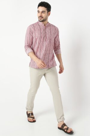 Kurta Shirt? - Regular Fit Printed Shirt