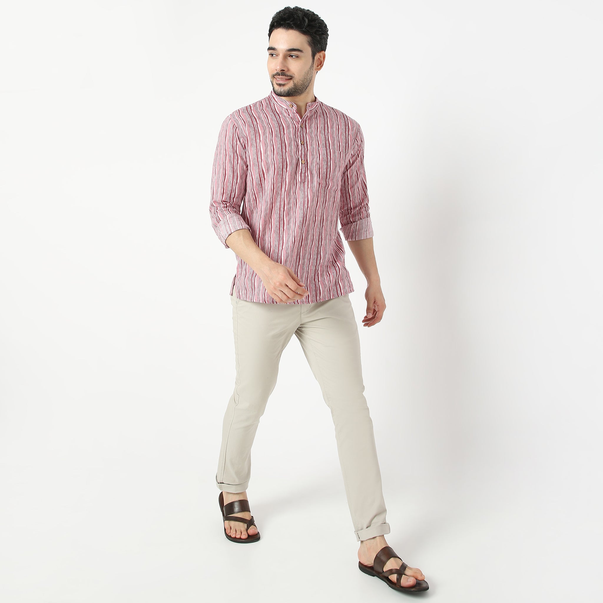 Kurta Shirt? - Regular Fit Printed Shirt