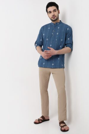 Dobby Short Kurta