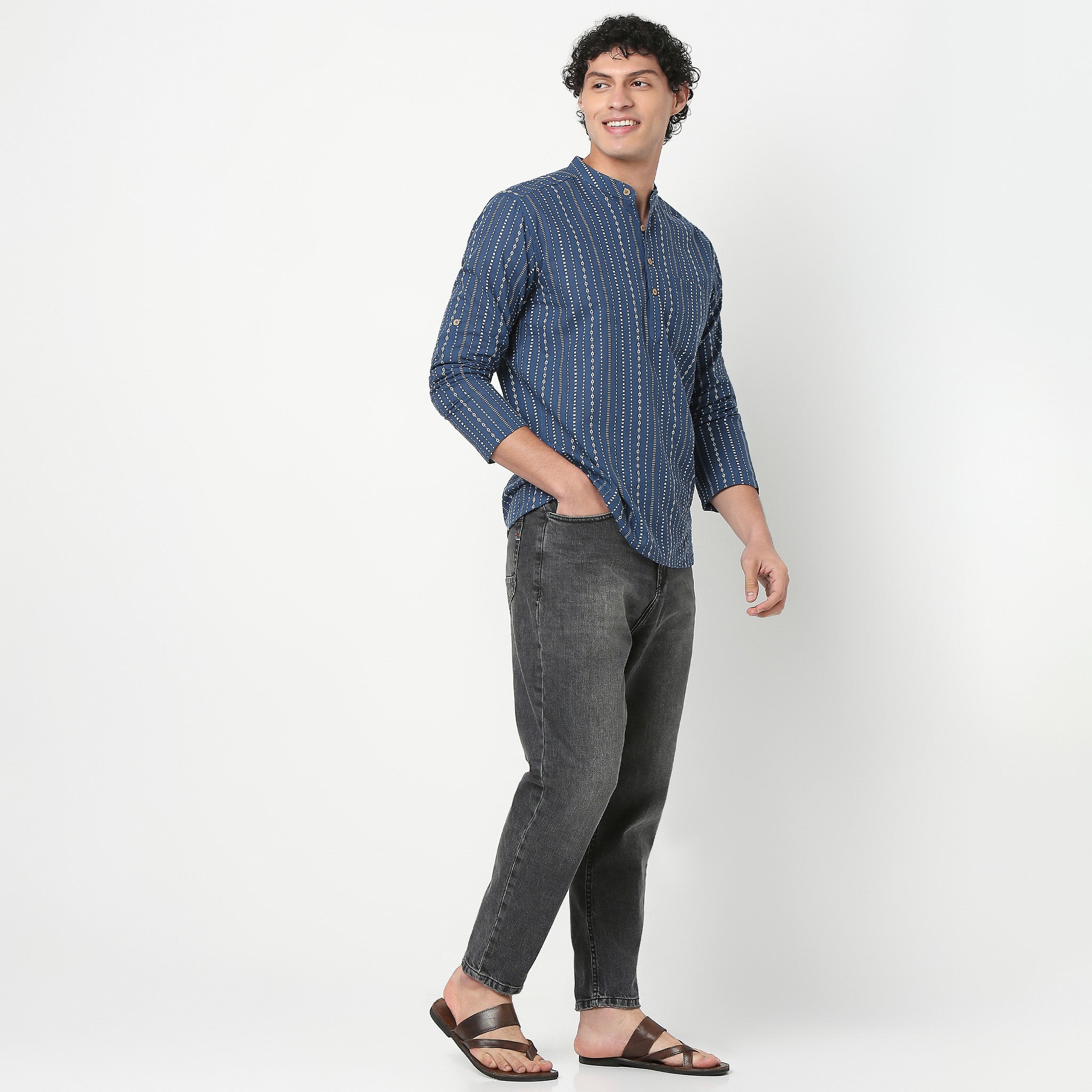 Printed Short Kurta