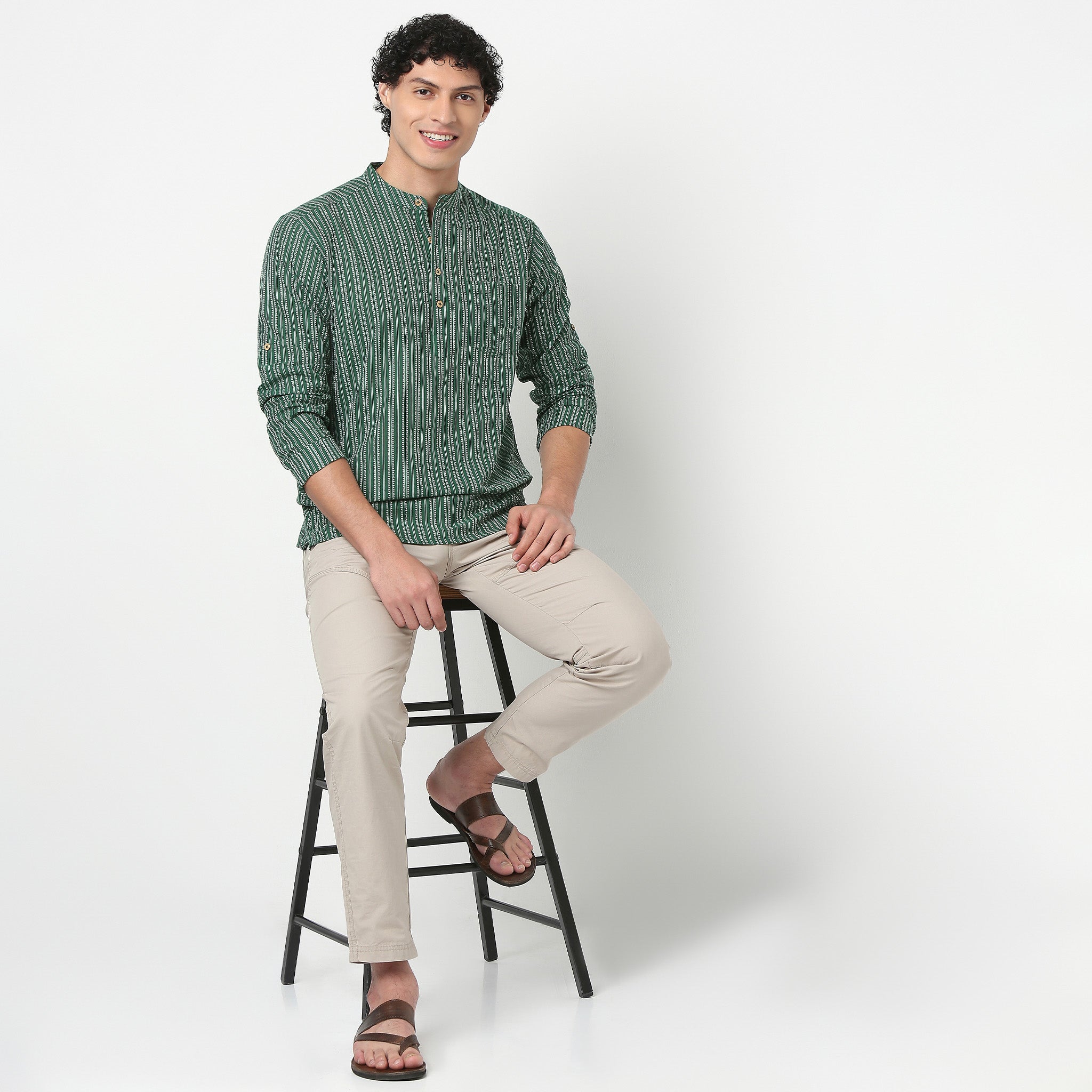 Printed Short Kurta
