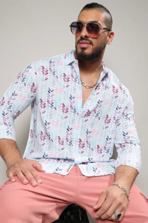 Multicolour Abstract Print Shirt