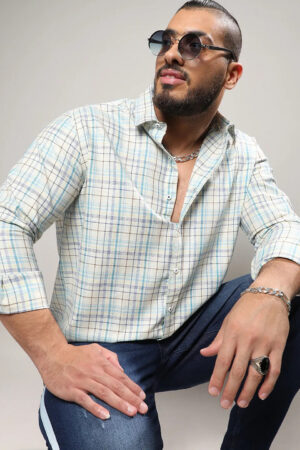 Multicolour Checkered Casual Shirt