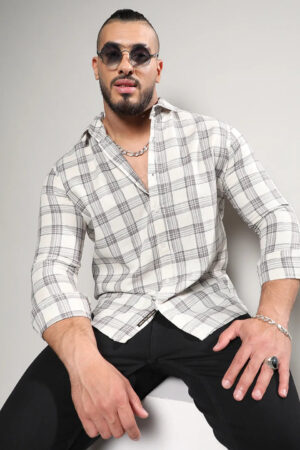 Multicolour Checkered Casual Shirt