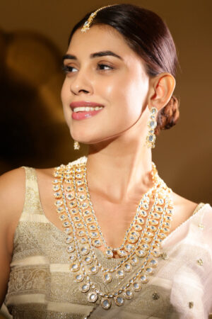 Wedding Glow Kundan Necklace Set