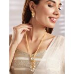 Kundan & Beads Long Necklace Set
