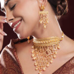 Pearl Drop Layered Choker Set